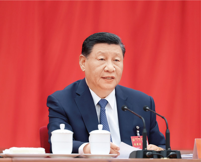 　　中國(guó)共產(chǎn)黨第二十屆中央委員會(huì)第三次全體會(huì)議，于2024年7月15日至18日在北京舉行。中央委員會(huì)總書記習(xí)近平作重要講話。 新華社記者 鞠鵬/攝
